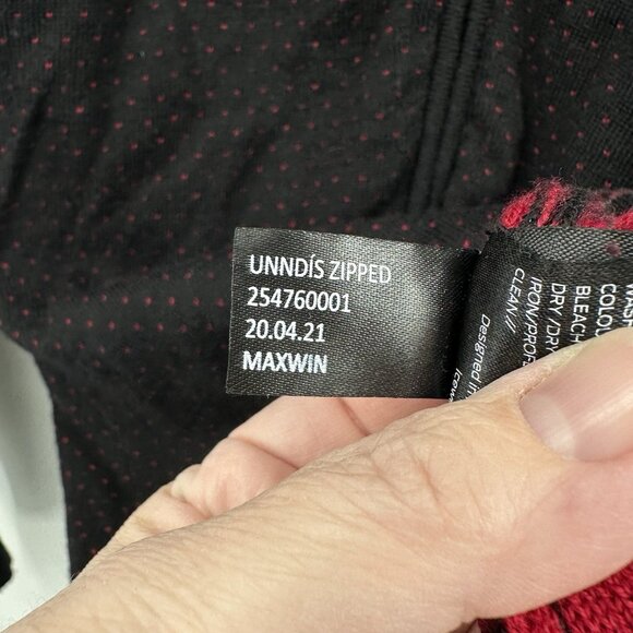 ICEWEAR cardigan sweater 100% wool fair isle nordic maxwin made in iceland M - Picture 8 of 8